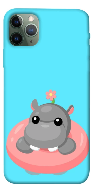 Чехол на Apple iPhone 11 Pro Max (6.5") Adopt Me Hippo Floatie фото 1 из 1