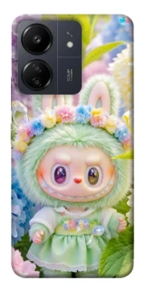 Чехол на Xiaomi Redmi 13C Labubu & Flowers ver.2 фото 1 из 1