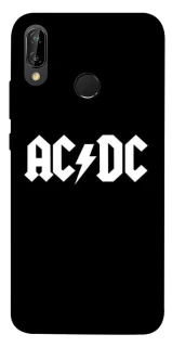 Чохол на Huawei P20 Lite AC/DC logo фото 1 Чохол на Huawei P20 Lite AC/DC logo фото 1 з 1