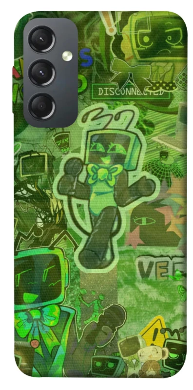 Чохол на Samsung Galaxy A24 4G Dandysworld tv green theme фото 1 з 1