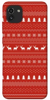 Чехол на Samsung Galaxy A03 Новогодний v12 фото 1 из 1