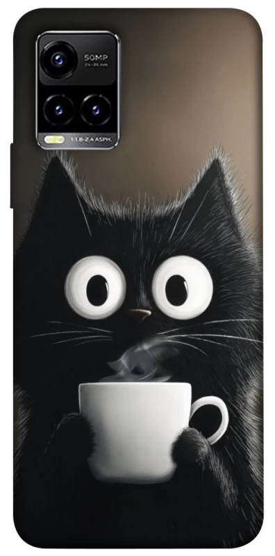 Чохол на Vivo Y21 / Y33s morning cat фото 1 з 1
