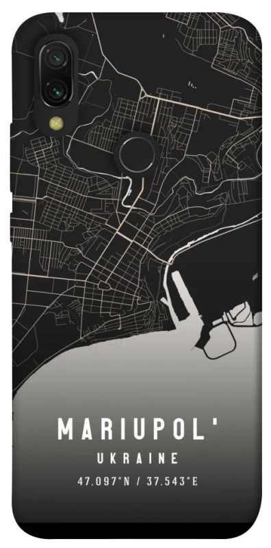 Чехол на Xiaomi Redmi 7 Mariupol map фото 1 из 1