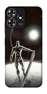 Чехол на ZTE Blade A73 4G Серебряный сёрфер фото 1 из 1