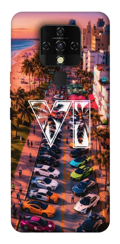 Чехол на TECNO Camon 16 SE GTA ver.2 фото 1 из 1