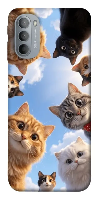 Чохол на Motorola Moto G31 Cats фото 1 з 1