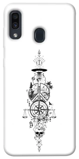 Чехол на Samsung Galaxy A20 / A30 Tattoo ver.7 фото 1 из 1