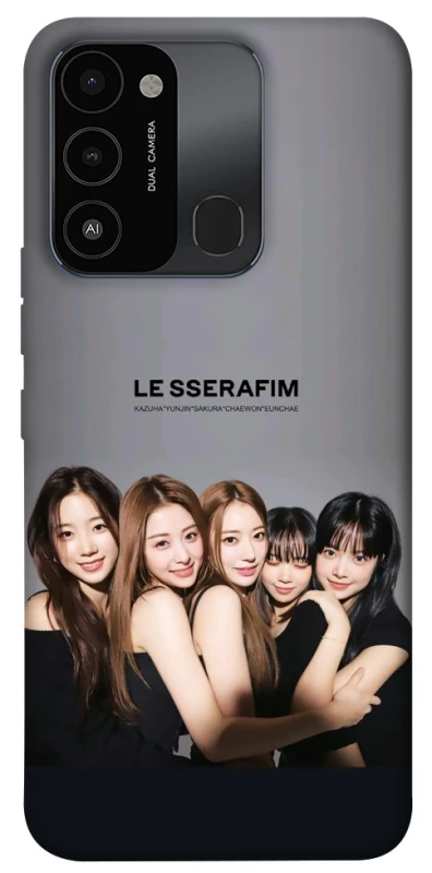 Чехол на TECNO Spark 8C LE SSERAFIM v2 фото 1 из 1