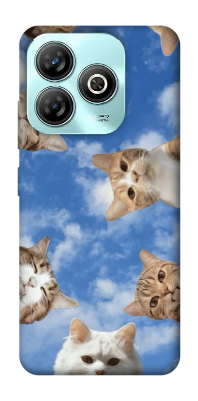 Чохол на ZTE Blade A75 4G Сats фото 1 з 1