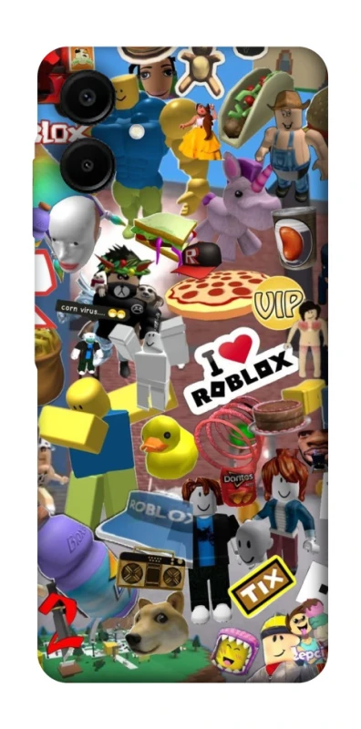 Чохол на Samsung Galaxy A07 Roblox collage ver.5 фото 1 з 1
