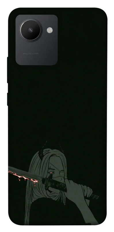 Чехол на Realme C30 Человек-Бензопила фото 1 из 1