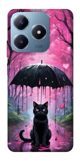 Чохол на Realme C63 Black cat фото 1 з 1