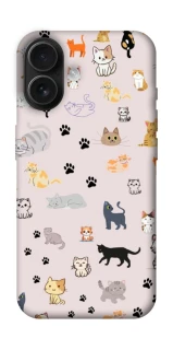 Чохол на Apple iPhone 16 Cat style ver.1 фото 1 з 1