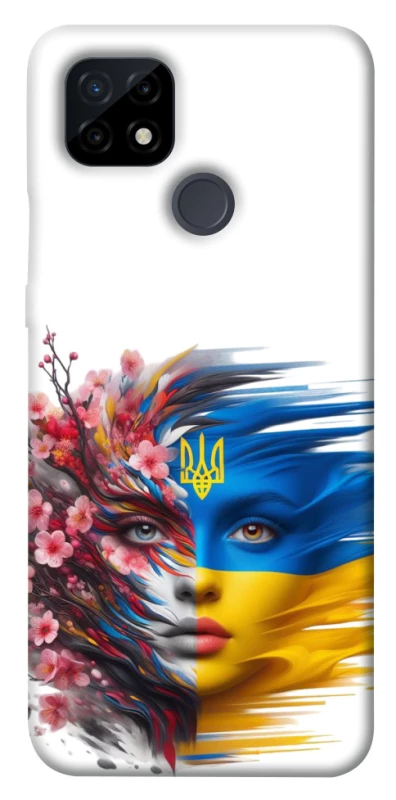 Чохол на Realme C21 Flowering Ukraine фото 1 з 1