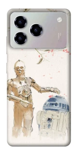 Чохол на ZTE Blade A76 Star Wars robots фото 1 з 1