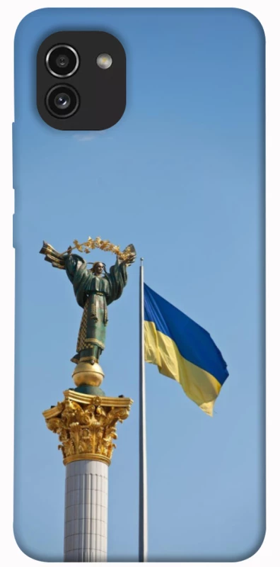 Чохол на Samsung Galaxy A03 Головні символи України фото 1 з 1