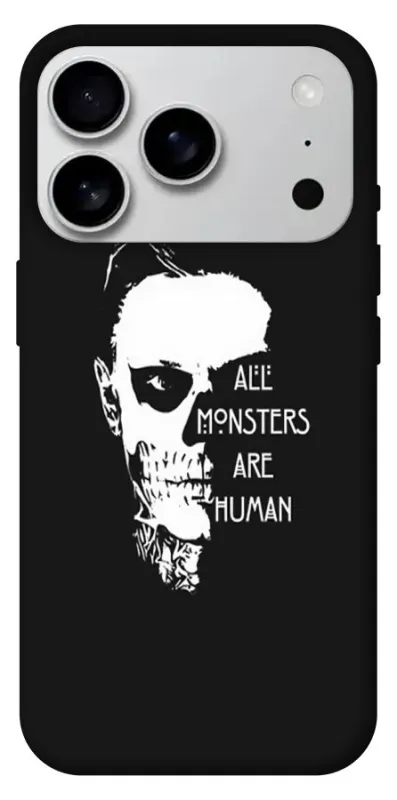Чехол на Apple iPhone 18 Pro Max All Monsters are Human фото 1 из 1