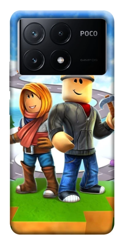 Чохол на Xiaomi Poco X6 Roblox Builder Adventure фото 1 з 1