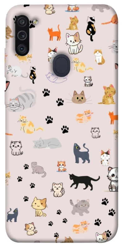 Чохол на Samsung Galaxy M11 Cat style ver.1 фото 1 з 1