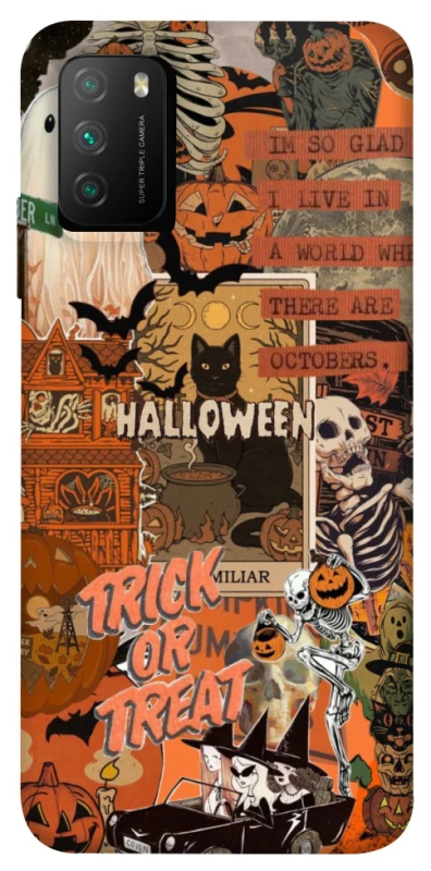 Чохол на Xiaomi Poco M3 Halloween Style ver.3 фото 1 з 1