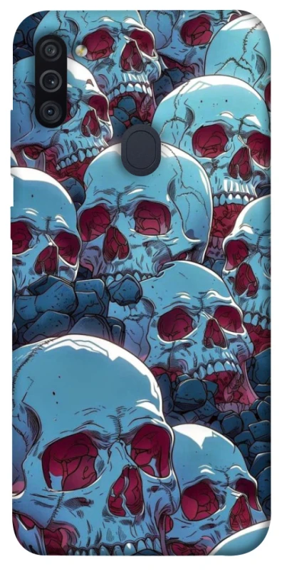 Чехол на Samsung Galaxy M11 Skulls v2 фото 1 из 1