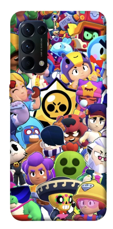 Чехол на Oppo Reno 5 4G Brawl Stars ver.5 фото 1 из 1