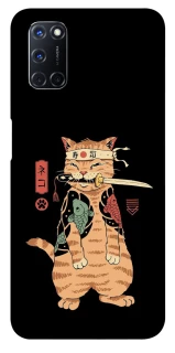 Чохол на Oppo A52 / A72 / A92 Кіт-самурай фото 1 з 1