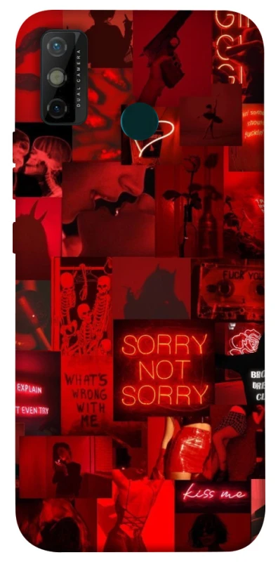 Чехол на TECNO Spark 6 Go Love collage ver.4 фото 1 из 1