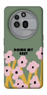 Чехол на Nothing Phone (3a) Pro Doing my best фото 1 из 1