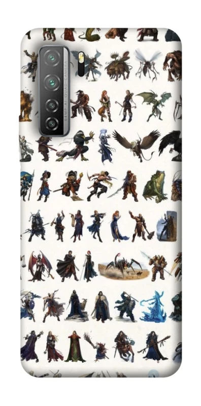 Чехол на Huawei Nova 7 SE Character Selection фото 1 из 1