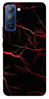 Чехол на TECNO Pop 5 LTE Красная молния фото 1 из 1
