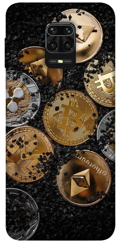 Чехол на Xiaomi Redmi Note 9s / Note 9 Pro / Note 9 Pro Max Many coins v2 фото 1 из 1