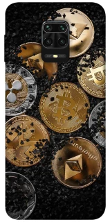 Чехол на Xiaomi Redmi Note 9s / Note 9 Pro / Note 9 Pro Max Many coins v2 фото 1 из 1