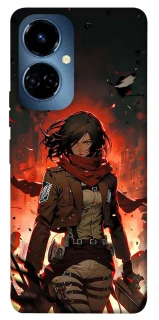 Чохол на TECNO Camon 19 Pro Mikasa v2 фото 1 з 1