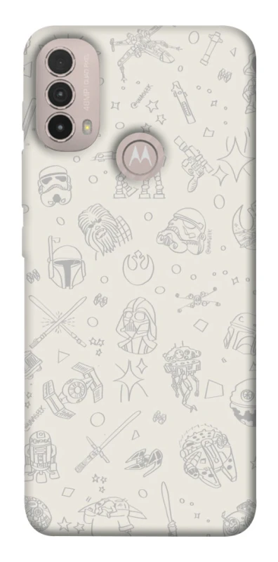 Чохол на Motorola Moto E40 Star Wars background ver.1 фото 1 з 1