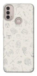 Чохол на Motorola Moto E40 Star Wars background ver.1 фото 1 з 1
