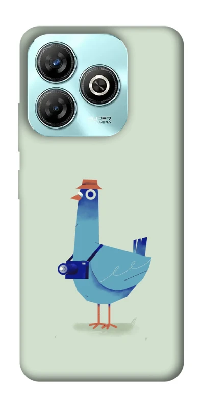 Чохол на ZTE Blade A75 4G Голуб-детектив фото 1 з 1