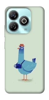 Чохол на ZTE Blade A75 4G Голуб-детектив фото 1 з 1