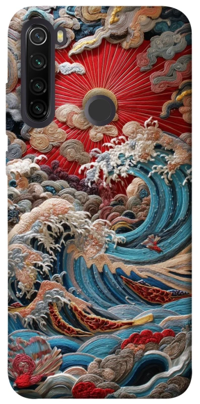 Чохол на Xiaomi Redmi Note 8T Japa wave ver.2 фото 1 з 1