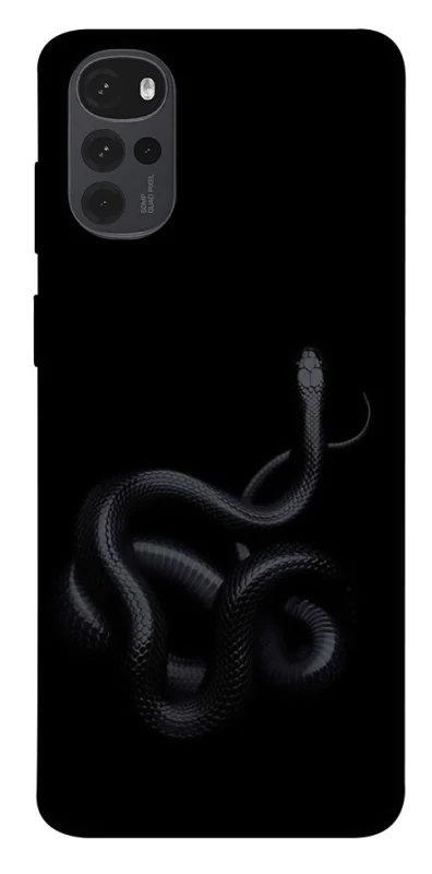 Чохол на Motorola Moto G22 Black snake фото 1 з 1