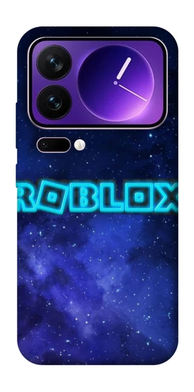Чехол на Xiaomi 17 Pro Max Roblox Space Logo Blue фото 1 из 1
