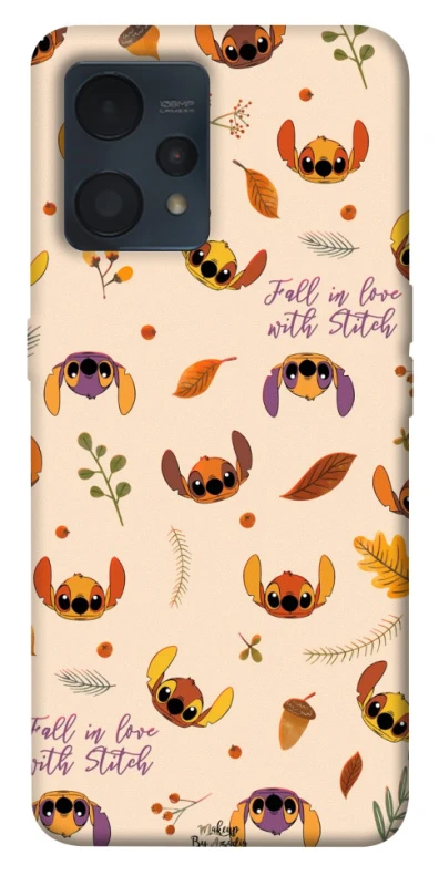 Чохол на Realme 9 4G / 9 Pro+ Fall in love with Stitch фото 1 з 1