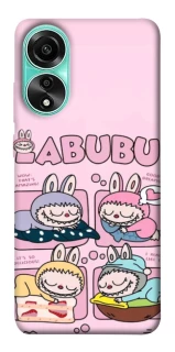 Чохол на Oppo A78 4G Labubu Dreams Collage фото 1 з 1