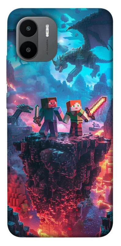 Чохол на Xiaomi Redmi A1+ / Poco C50 / A2+ Minecraft v3 фото 1 з 1