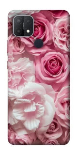 Чехол на Oppo A15s / A15 Розовые цветы фото 1 из 1