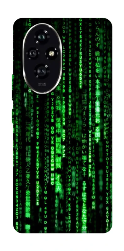 Чехол на Honor 200 Matrix Code фото 1 из 1