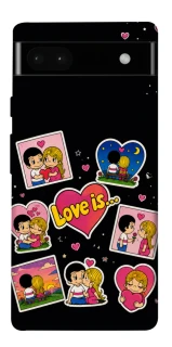 Чохол на Google Pixel 6a Love is фото 1 з 1