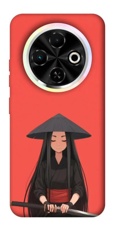 Чохол на TECNO Spark 30C Red samurai фото 1 з 1