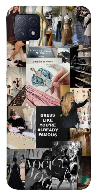 Чохол на Oppo A72 5G / A73 5G Fashion collage ver.11 фото 1 з 1