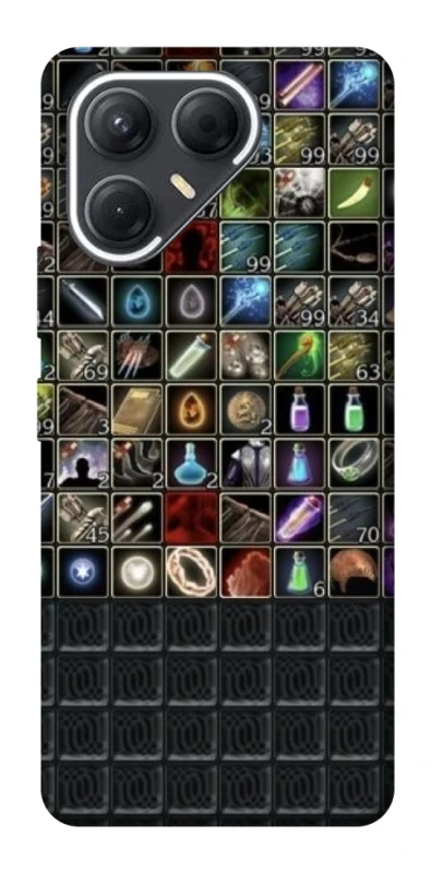 Чехол на TECNO Pova 7 Inventory menu ver.2 фото 1 из 1